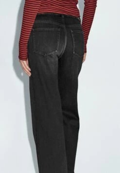 Massimo Dutti MID-RISE BELL BOTTOM - Flared Jeans - Black -Massimo Dutti Shop 5a38ef0aadd540a39a68daa81f13b65a