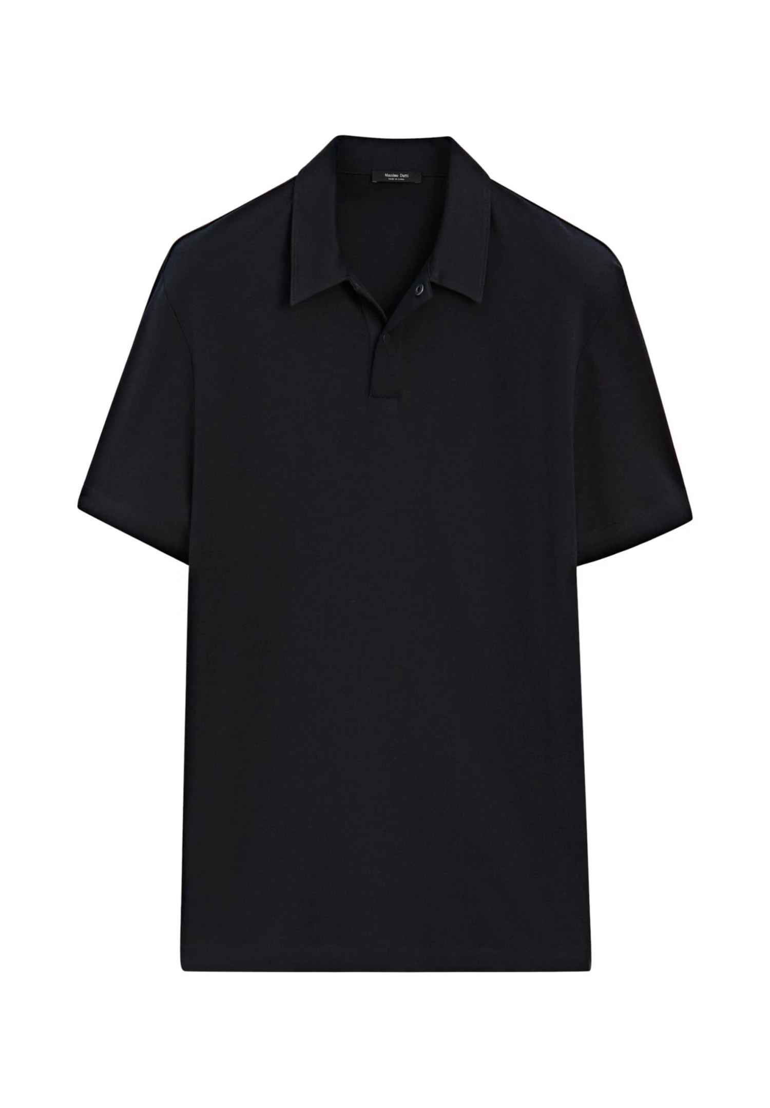 Massimo Dutti SHORT SLEEVE POLO NECK - Polo Shirt - Blue/grey 15 Massimo Dutti SHORT SLEEVE POLO NECK - Polo Shirt - Blue/grey - Image 13