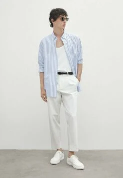 Massimo Dutti Soft Wash Regular Fit Striped Oxford - Shirt - Blue 14 Massimo Dutti Soft Wash Regular Fit Striped Oxford - Shirt - Blue -Massimo Dutti Shop 5a97d328d3e448808ce3b74486fa0bed