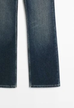 Massimo Dutti HIGH-WAIST WITH TURN-UP HEMS - Bootcut Jeans - Dark Blue -Massimo Dutti Shop 5afd48fcd05b4b1fbb04e9f6d1d986c8