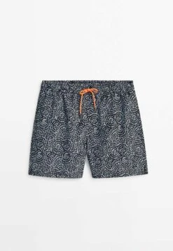 Massimo Dutti Spiral Print - Swimming Shorts - Dark Blue 17 Massimo Dutti Spiral Print - Swimming Shorts - Dark Blue -Massimo Dutti Shop 5b44cf8dce524904b98720517b6f6e72