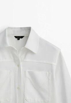 Massimo Dutti With Pockets - Button-Down Blouse -Massimo Dutti Shop 5b83778a126845ffaca2644c63eb8595