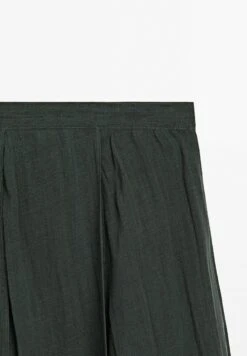 Massimo Dutti LONG FLOWING WITH RUFFLES - Maxi Skirt - Green -Massimo Dutti Shop 5ba52ea477db4274a0f5624daaccf53f