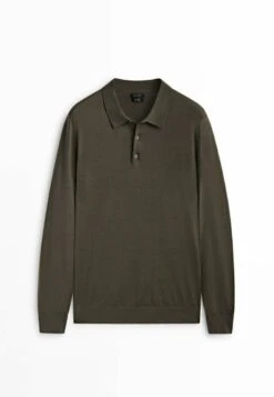 Massimo Dutti Jumper - Khaki 17 Massimo Dutti Jumper - Khaki -Massimo Dutti Shop 5ba8e4ffa5f14073aa5127cfc50e42a2