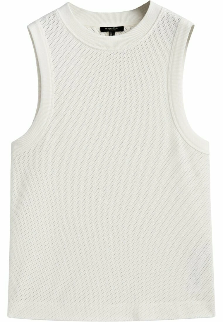 Massimo Dutti Textured Blend - Top - Beige 7 Massimo Dutti Textured Blend - Top - Beige - Image 5