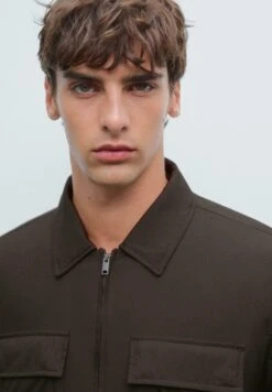 Massimo Dutti WATER-REPELLENT ULTRA LIGHTWEIGHT DOWN - Light Jacket - Dark Brown -Massimo Dutti Shop 5c666a29af76417da845ee2b80731138