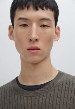 Massimo Dutti CABLE-KNIT CREW NECK - Jumper - Mottled Green 16 Massimo Dutti CABLE-KNIT CREW NECK - Jumper - Mottled Green -Massimo Dutti Shop 5c897b0baadb4735bcad4c4c5f6633d9