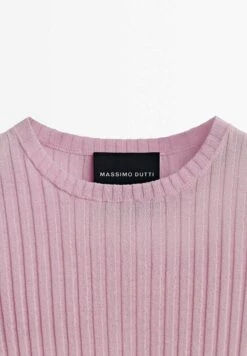 Massimo Dutti Studio - Basic T-Shirt - Light Pink -Massimo Dutti Shop 5cdf52bb82654bbaab7b2b4a448c8dc1