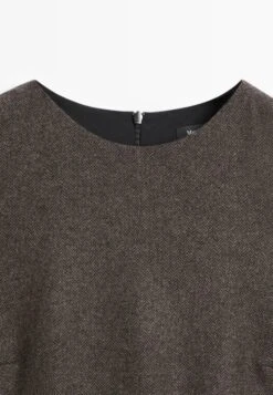 Massimo Dutti HERRINGBONE MINI WITH POCKETS - Day Dress - Mottled Dark Brown -Massimo Dutti Shop 5ceffaea33d54266bcfeb6075f8dc2f8