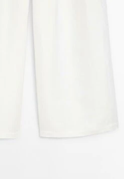 Massimo Dutti WIDE-LEG VOLUMINOUS - Trousers - White 15 Massimo Dutti WIDE-LEG VOLUMINOUS - Trousers - White -Massimo Dutti Shop 5d3792c198ae4b1792d9f0b8337362d3