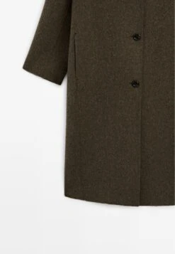 Massimo Dutti LONG BLEND - Classic Coat - Khaki 21 Massimo Dutti LONG BLEND - Classic Coat - Khaki -Massimo Dutti Shop 5d46bbcab5f349d984c8211e0dd2dca2