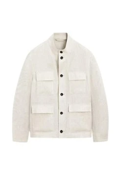 Massimo Dutti LIGHTWEIGHT WITH BUTTONS - Summer Jacket - Beige -Massimo Dutti Shop 5d4e681d956b4651942c338567224d75