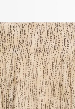 Massimo Dutti Maxi Skirt - Beige -Massimo Dutti Shop 5d9128d4e2f84050bd3bec9056936064