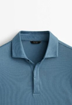Massimo Dutti Short Sleeve Gassed - Polo Shirt -Massimo Dutti Shop 5d949ec870774cc48a4ca2f418ffa84c