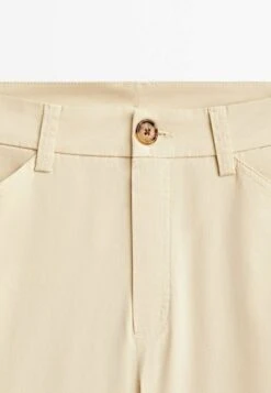 Massimo Dutti Kick Flare- Trousers - Beige -Massimo Dutti Shop 5db5159d16c646718709aa7963835e6f