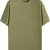 Massimo Dutti Short Sleeve - Basic T-Shirt - Khaki 1 Massimo Dutti Short Sleeve - Basic T-Shirt - Khaki -Massimo Dutti Shop 5dd51ff09c014313b344e851424a0227