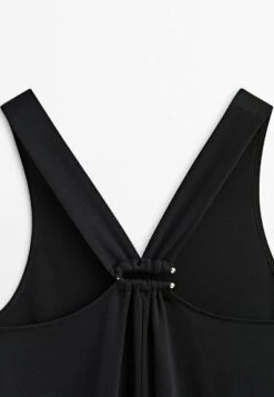 Massimo Dutti Midi With Gathered Detail At The Back - Day Dress -Massimo Dutti Shop 5de40b7711684e4596cf90cfb27ecd13