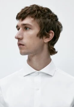 Massimo Dutti Easy Iron - Formal Shirt - White -Massimo Dutti Shop 5df862920fa24194b25265031c949817