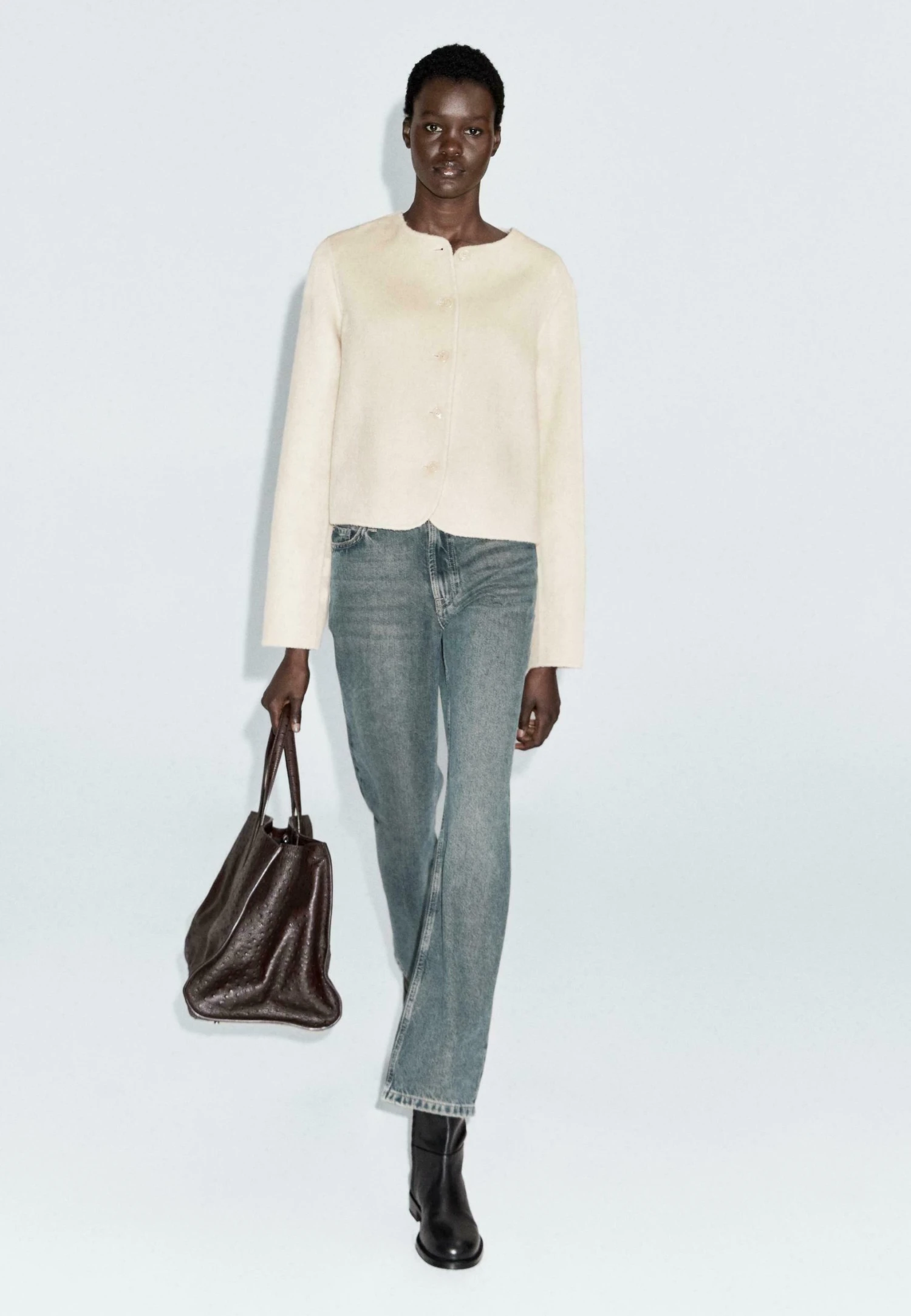 Massimo Dutti BLEND - Summer Jacket - Beige 7 Massimo Dutti BLEND - Summer Jacket - Beige - Image 5