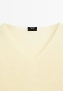 Massimo Dutti RELAXED FIT WITH LONG SLEEVE - Jumper - Mustard Yellow -Massimo Dutti Shop 5e63c9de9494497283da43d7c190c250