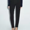 Massimo Dutti DARTED WITH ELASTICATED HEMS - Trousers - Black -Massimo Dutti Shop 5e8412c90e034289abab890c9cd8c41e