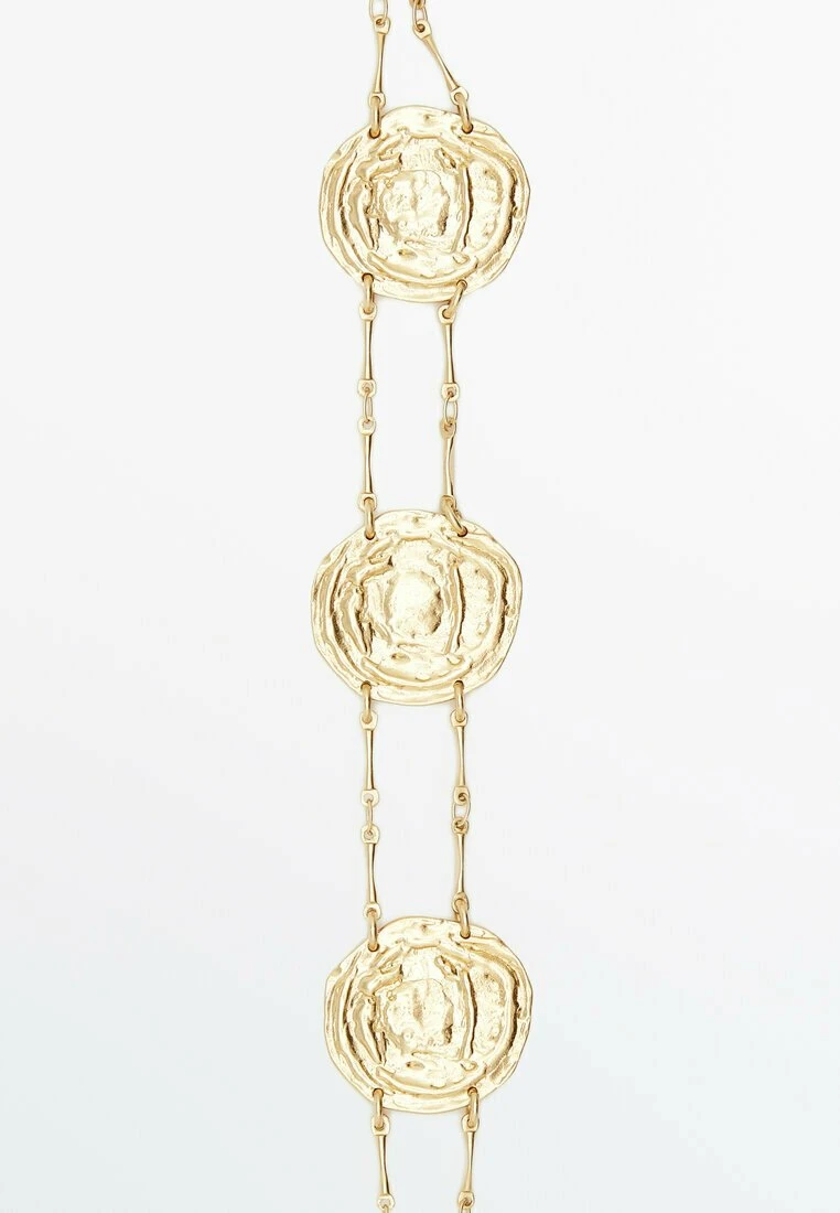 Massimo Dutti Coins- Necklace - Gold Coloured 4 Massimo Dutti Coins- Necklace - Gold Coloured - Image 2
