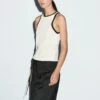 Massimo Dutti HALTER NECK WITH CONTRAST DETAIL - Top - White 1 Massimo Dutti HALTER NECK WITH CONTRAST DETAIL - Top - White -Massimo Dutti Shop 5ef1df4b0181479e801538d0239fb324