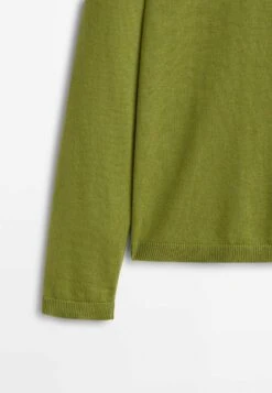 Massimo Dutti Crew Neck Blend - Sweatshirt - Green -Massimo Dutti Shop 5f04475191434405983d90679b4fe1d5