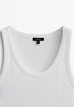 Massimo Dutti SleevelessBlend - Top - White 25 Massimo Dutti SleevelessBlend - Top - White -Massimo Dutti Shop 5f4658a35c9640efa6cbecfdd4c992da