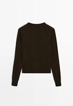Massimo Dutti CREW NECK SWEATER - Jumper - Mottled Dark Brown 23 Massimo Dutti CREW NECK SWEATER - Jumper - Mottled Dark Brown -Massimo Dutti Shop 5ff6977b71914f1db5be74410ab639d0