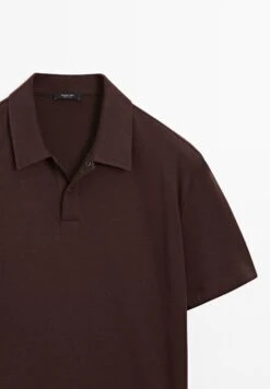 Massimo Dutti SHORT SLEEVE POLO NECK - Polo Shirt - Bordeaux 20 Massimo Dutti SHORT SLEEVE POLO NECK - Polo Shirt - Bordeaux -Massimo Dutti Shop 60107290ff9b4670961b210a57642b00