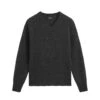 Massimo Dutti V-NECK KNIT SWEATER - Jumper - Dark Grey -Massimo Dutti Shop 60e0c5a255d041988258a5da9c31718b
