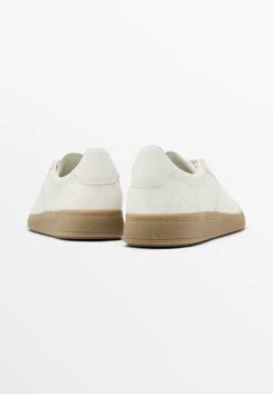 Massimo Dutti CRACKLED - Trainers - White -Massimo Dutti Shop 6108e3c98ade4efab951aa2d15aede79