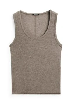 Massimo Dutti ROUND NECK WITH SEAM DETAILS - Top - Brown 15 Massimo Dutti ROUND NECK WITH SEAM DETAILS - Top - Brown -Massimo Dutti Shop 611a0d94303f4aaca93a95a01676a6b4