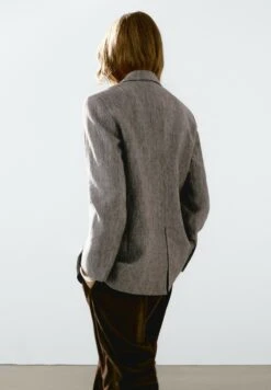 Massimo Dutti FLECKED WITH BUTTONS - Blazer - Mottled Brown -Massimo Dutti Shop 6154a97998f64e3eb80f085b9cb7ccec