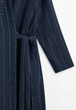 Massimo Dutti Pinstripe With Tie Detail - Shirt Dress -Massimo Dutti Shop 6162e3ece4db4f629a09d2d109afb3b5
