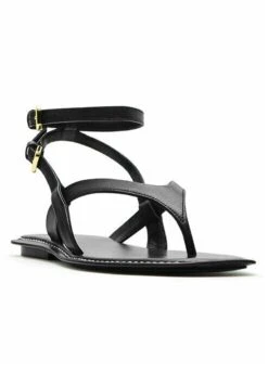 Massimo Dutti With Stitched - T-Bar Sandals -Massimo Dutti Shop 61af8e89335e4d5eb0647becfe0ee50b