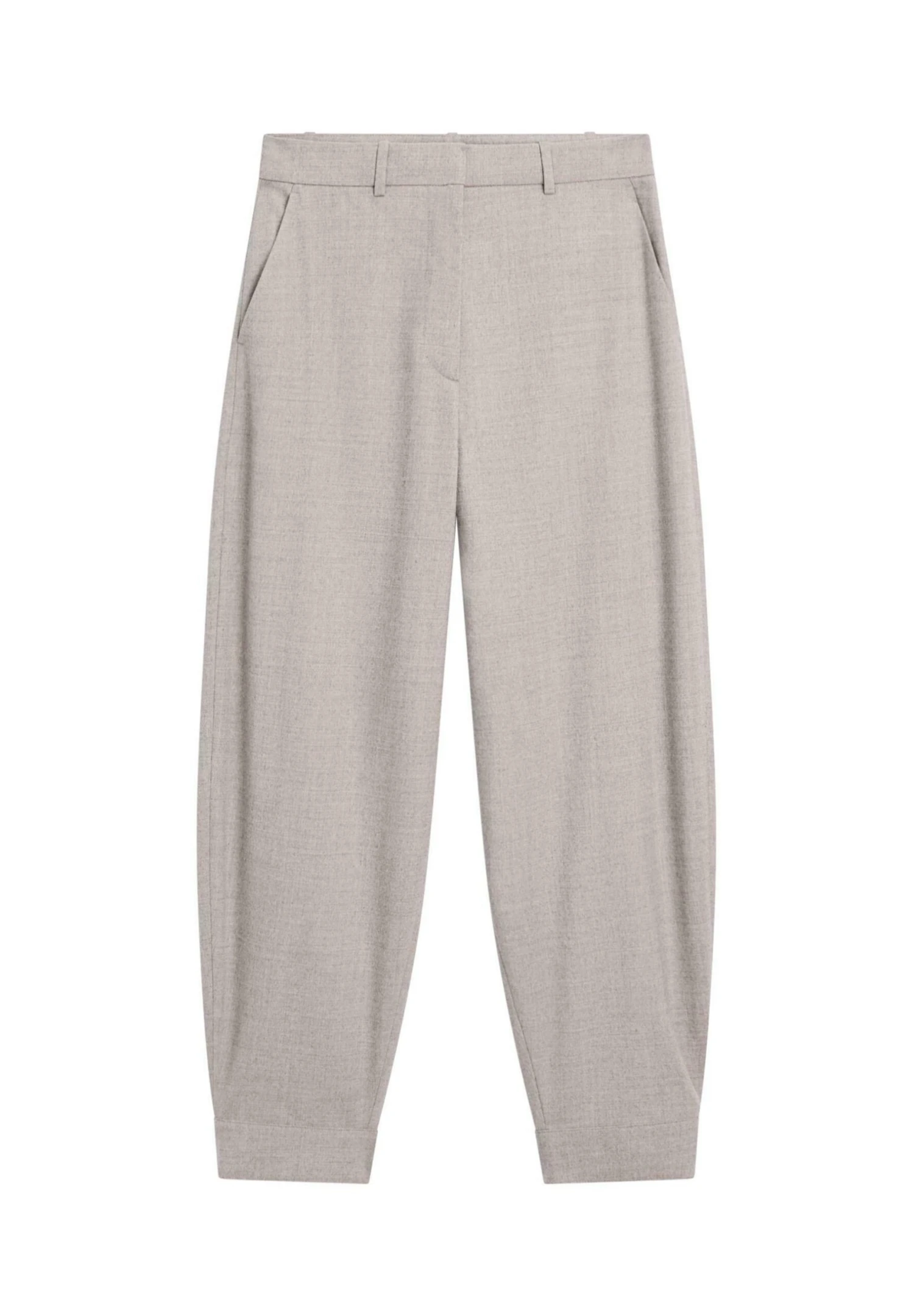 Massimo Dutti SAROUEL WITH BUCKLE DETAIL - Trousers - Light Brown 8 Massimo Dutti SAROUEL WITH BUCKLE DETAIL - Trousers - Light Brown - Image 6