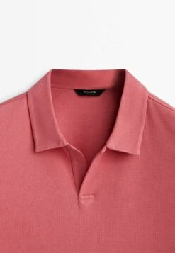 Massimo Dutti Polo Shirt - Pink -Massimo Dutti Shop 61dc29573ff34e3f8e56bdf593f56bd3
