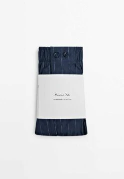 Massimo Dutti Striped - Boxer Shorts - Blue -Massimo Dutti Shop 620e6cc6cbdc45a1b112a971ba8c2d23