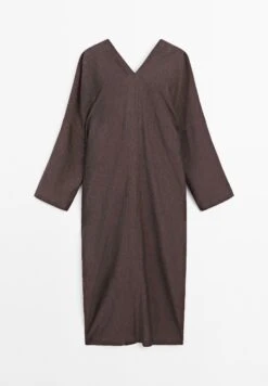 Massimo Dutti LONG TUNIC WIDE LONG SLEEVE - Day Dress - LILAC -Massimo Dutti Shop 62126ffed09d4c90a406a4911577a3b9