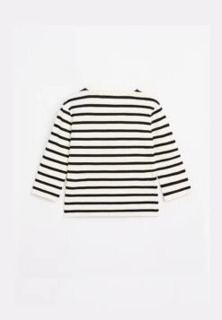 Massimo Dutti STRIPED 3/4 LENGHT SLEEVES - Long Sleeved Top - Beige -Massimo Dutti Shop 629cfe1ca26d4d10be8afe7019c909a9