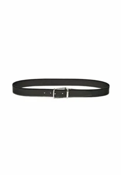 Massimo Dutti REVERSIBLE - Belt - Black