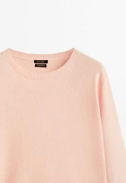 Massimo Dutti Crew Neck - Jumper - Light Pink -Massimo Dutti Shop 62d994e099be4121aef2e592632f395d