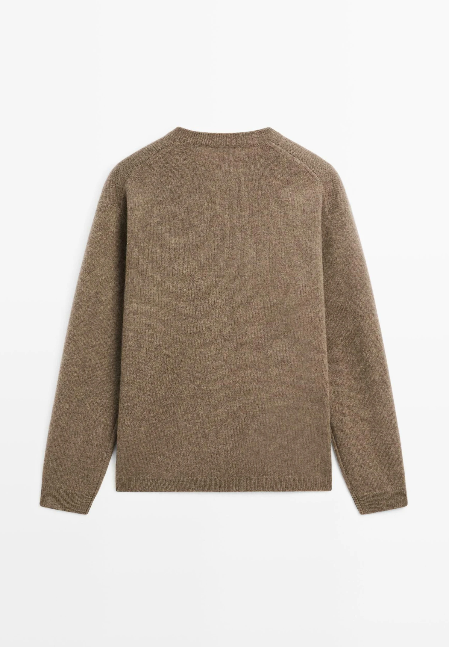Massimo Dutti OVERSIZE V-NECK - Jumper - Ochre 9 Massimo Dutti OVERSIZE V-NECK - Jumper - Ochre - Image 7