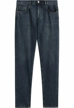 Massimo Dutti Tapered Fit Selvedge- Straight Leg Jeans - Dark Blue -Massimo Dutti Shop 63239af803494a27ba5c1ec4d2021a61