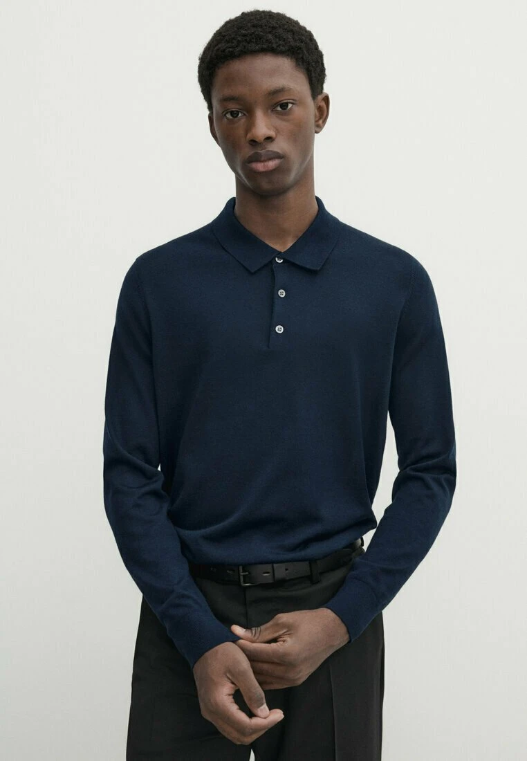 Massimo Dutti Jumper - Dark Blue 3 Massimo Dutti Jumper - Dark Blue