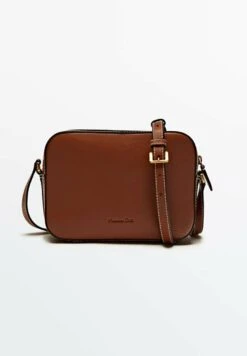 Massimo Dutti Camera Bag - Brown -Massimo Dutti Shop 63717bd35e654be5af22ad8c136dfad1