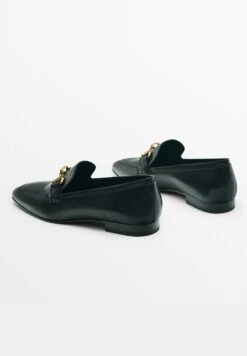 Massimo Dutti Loafers With Buckle- Slip-Ons - Black -Massimo Dutti Shop 63f5f5d4a7f14c8aa8951b1e84876818