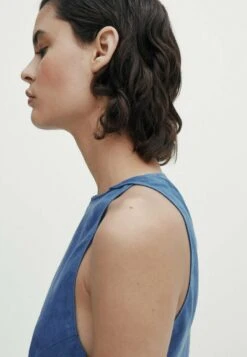 Massimo Dutti Halter - Maxi Dress - Blue -Massimo Dutti Shop 6418916ca2044c85b6d06bc69e6715e0